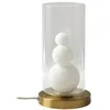 Image de Lindby Lampe à poser Kupla (Moderne) en Transparent Verre e. a. pour Salon & Salle manger (1 lampe,à G9), Devant de fenêtre lampe devant luminaire la