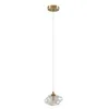 Image de Lindby Suspension en verre Piatra à intensité variable (Moderne) Beige Verre e. a. pour Salon & Salle manger (1 lampe,à G9), Luminaire Lampe plafond Plafonnier