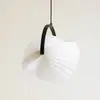 Image de Lucande, suspension Helva, blanc, à 1 lampe, Ø40cm, pivotante
