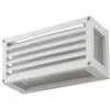 Image de Lucande Applique Exterieur Aurelien à intensité variable (Moderne) en Blanc Aluminium (1 lampe,à E27), Murale Luminaire Lampe Jardin Eclairage