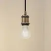 Image de Suspension Lindby Hattie, douille E27, laiton, Ø 5 cm