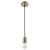 Image de Lindby Suspension Hattie à intensité variable (Moderne) en Doré Aluminium e. a. pour Salon & Salle manger (1 lampe,à E27), Luminaire Lampe Plafond Plafonnier