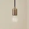 Image de Suspension Lindby Hattie, douille E27, laiton, Ø 4,7 cm