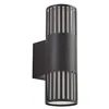 Image de Lindby Applique Exterieur Lurinda à intensité variable (Moderne) en Noir Aluminium (à 2 lampes, E27) Murale Luminaire Lampe Jardin Eclairage