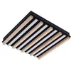 Image de Lindby LED Plafonnier Firka à intensité variable (Moderne) en Marron Bois e. a. pour Salon & Salle manger (à 4 lampes,), bois plafonnier lampe