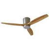 Image de Lucande LED Ventilateur de plafond avec lampe Faipari (Moderne) en Marron Bois e. a. pour Salon & Salle à manger (1 lampe,à),