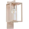 Image de Lucande Applique Exterieur Ferda à intensité variable (Moderne) en Beige Aluminium (1 lampe,à E27), Murale Luminaire Lampe Jardin Eclairage