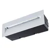 Image de LED Applique extérieure Loya (Moderne) en Blanc Aluminium (1 lampe,à), encastrable pour l’extérieur applique mur extérieur/mur de la maison terrasse & balcon