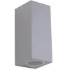 Image de Lucande Applique Exterieur Xava à intensité variable (Moderne) en Gris Aluminium (à 2 lampes, GU10) Murale Luminaire Lampe Jardin Eclairage
