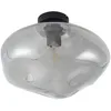 Image de Lindby Plafonnier Lelia à intensité variable (Moderne) en Gris Métal e. a. pour Salon & Salle manger (1 lampe,à E27), Luminaire Lampe Plafond Eclerage Eclairage Interieur