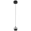 Image de Lucande LED Suspension en verre Hayley (Moderne) Transparent Verre e. a. pour Salon & Salle à manger (1 lampe,à), Luminaire Lampe plafond Plafonnier Suspendue