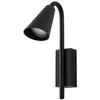 Image de Lindby Applique Exterieur Sorvete à intensité variable (Moderne) en Noir Aluminium (1 lampe,à GU10), Murale Luminaire Lampe Jardin Eclairage