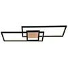 Image de Lindby LED Plafonnier Emiljan à intensité variable (Moderne) en Noir Métal e. a. pour Salon & Salle manger (à 3 lampes,), Eclairage Lampe Luminaire Plafond Eclerage