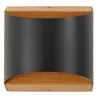 Image de Lindby LED Applique Exterieur Lenore (Moderne) en Noir Aluminium (1 lampe,à), Murale Luminaire Lampe Jardin Eclairage d’exterieur