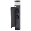 Image de Lucande Luminaire extérieur Corban à intensité variable (Moderne) en Noir Aluminium (1 lampe,à G9), Borne lumineuse luminaire pour socle