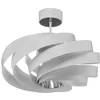 Image de Euluna Plafonnier Tori à intensité variable (Moderne) en Blanc Métal e. a. pour Salon & Salle manger (1 lampe,à E27), Luminaire Lampe Plafond Eclerage Eclairage Interieur