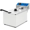 Image de VERTES Friteuse Electrique Professionnelle 8L, 3000W, 230V, Principe de la Zone Froide, Température 50-200°C, Panier à Friture, Fonction Reset, Acier Inoxydable, Fonctionnement à l'Huile
