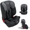 Image de FableKids Siège Auto Enfant avec ISOFIX | 76 150 cm (dès 15 mois) | Ceinture de sécurité 3 points | Norme ECE R129/03 | Siège auto évolutif, sûr et confortable | Gris