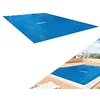 Image de Arebos Pool bâche/Couverture Solaire | Bâche Solaire carrée Ø 4,5 x 2,2 m Noir | Bâche Solaire épaisseur 120 µm | Rouleau Solaire découpable | Chauffage de Piscine pour Chauffer l'eau