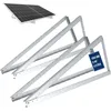 Image de NuaSol Support pour panneau solaire jusqu'à 105 cm - Toit plat PV - Réglable de 0 à 90 ° - Lot de 4 - Aluminium - Matériel de montage, NS-HE-AHT1054X