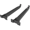 Image de NuaSol Lot de 4 supports de montage pour panneau solaire | Inclinaison réglable de 15° à 30° | Aluminium et acier inoxydable | Montage en surface plane | Noir