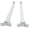 Image de NuaSol Kit de montage pour système solaire de balcon | 4 pièces Support de panneau solaire | Support réglable de 30° à 60° | Réglable individuellement | Incl. kit de vis et d'écrous | Support de