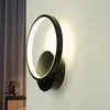 Image de Applique LED intérieure, applique noire, L:19,5 cm, 10 W, 760 lm, 4100 K, blanc neutre, indirecte, lumière de maquillage, salle de bains, cuisine, couloir, éclairage de cage d'escalier