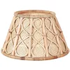 Image de Base Décorative pour Pied de Sapin de Noël en Rotin Ton Naturel 50 x 30 cm Avent