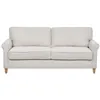 Image de Beliani Canapé 3 Places en Tissu Tapisserie Assise Ressorts Beige Clair Ronneby
