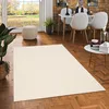 Image de Pergamon Tapis Shaggy Melia Crème   Ultra Doux et Moelleux pour Le Salon
