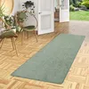 Image de Snapstyle Cottage - Tapis Long Couloir - Tapis à Poils Longs - Noir - 9 Tailles