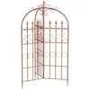 Image de CLP Treillis Flowton de Style Romantique I Clôture pour Plantes grimpantes avec décorations élégantes I Clôture pour Le Jardin, Couleur:Marron