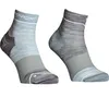 Image de ORTOVOX ALPINE QUARTER SOCKS - Chaussettes douces et techniques en laine mérinos pour les randonnées en montagne avec chaussures basses - Bleu - Femme - 42-44
