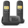 Image de Téléphone sans fil avec répondeur - BASIC100A Duo - Noir GIGASET