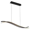 Image de Lucande LED Suspension Alevia à intensité variable (Moderne) en Doré Métal e. a. pour Salon & Salle manger (1 lampe,à), lampe plafonnier suspension