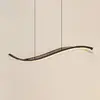 Image de Suspension LED Lucande Alevia, noir/or, CCT