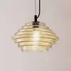 Image de Suspension Lindby Orliana, Ø 35 cm, ambre, verre