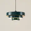 Image de Suspension Lindby Tivra, verte, Ø 35 cm, métal, E27