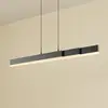 Image de Suspension LED Lucande Torven, noir, CCT, extensible