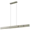 Image de Lucande LED Suspension Torven à intensité variable (Moderne) en Gris Métal e. a. pour Salon & Salle manger (1 lampe,à), lampe plafonnier suspension