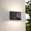 Image de Applique d'extérieur LED Lindby Anlira, noir, Up & down, IP65
