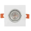 Image de PRIOS Spot encastrable Fibur à intensité variable (Moderne) en Blanc Métal e. a. pour Salon & Salle manger (1 lampe,à GU10), HT lampe