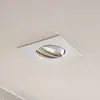 Image de PRIOS Luminaire encastrable Fibur, blanc, 9 cm, GU10