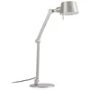 Image de Lucande Lampe à poser Silka (Moderne) en Gris Métal e. a. pour Salon & Salle manger (1 lampe,à E27), de bureau lampe