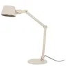 Image de Lucande Lampe à poser Silka (Moderne) en Beige Métal e. a. pour Salon & Salle manger (1 lampe,à E27), de bureau lampe