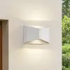 Image de Applique d'extérieur LED Lindby Anlira, blanche, Up & down, IP65