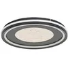 Image de Lucande LED Plafonnier Tillian à intensité variable (Moderne) en Noir Métal e. a. pour Salon & Salle manger (1 lampe,à), Eclairage Lampe Luminaire Plafond Eclerage