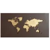 Image de Lucande LED Applique Murale World (Moderne) en Marron Métal e. a. pour Salon & Salle à manger (1 lampe,à), Lampe Eclairage Luminaire Mural