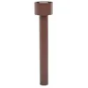 Image de Arcchio LED Eclairage Exterieur Milten (Moderne) en Marron Aluminium (1 lampe,à), Luminaire Lampe Jardin Borne Lumineuse