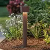 Image de Arcchio borne lumineuse LED Milten, 65 cm, rouille, IP65